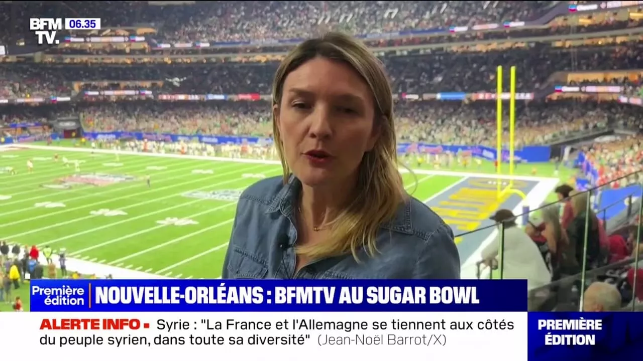 Attaque à La Nouvelle-Orléans: le Sugar Bowl, un match de football américain, était particulièrement surveillé