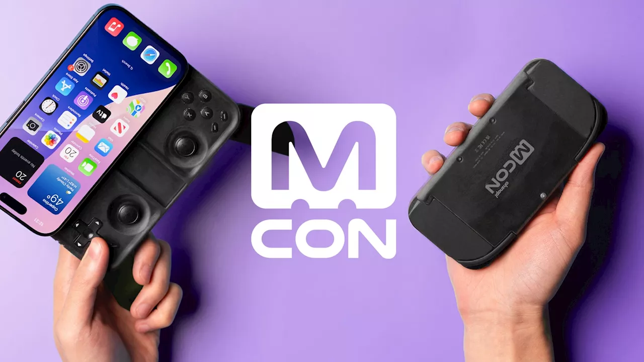 MCON: The Magnetic Smartphone Controller That Slips Right In