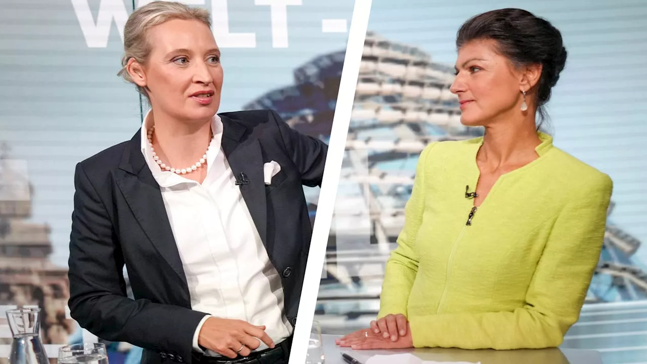 Weidel und Wagenknecht im Streit: AfD und Milliardäre vs. deutsche Interessen