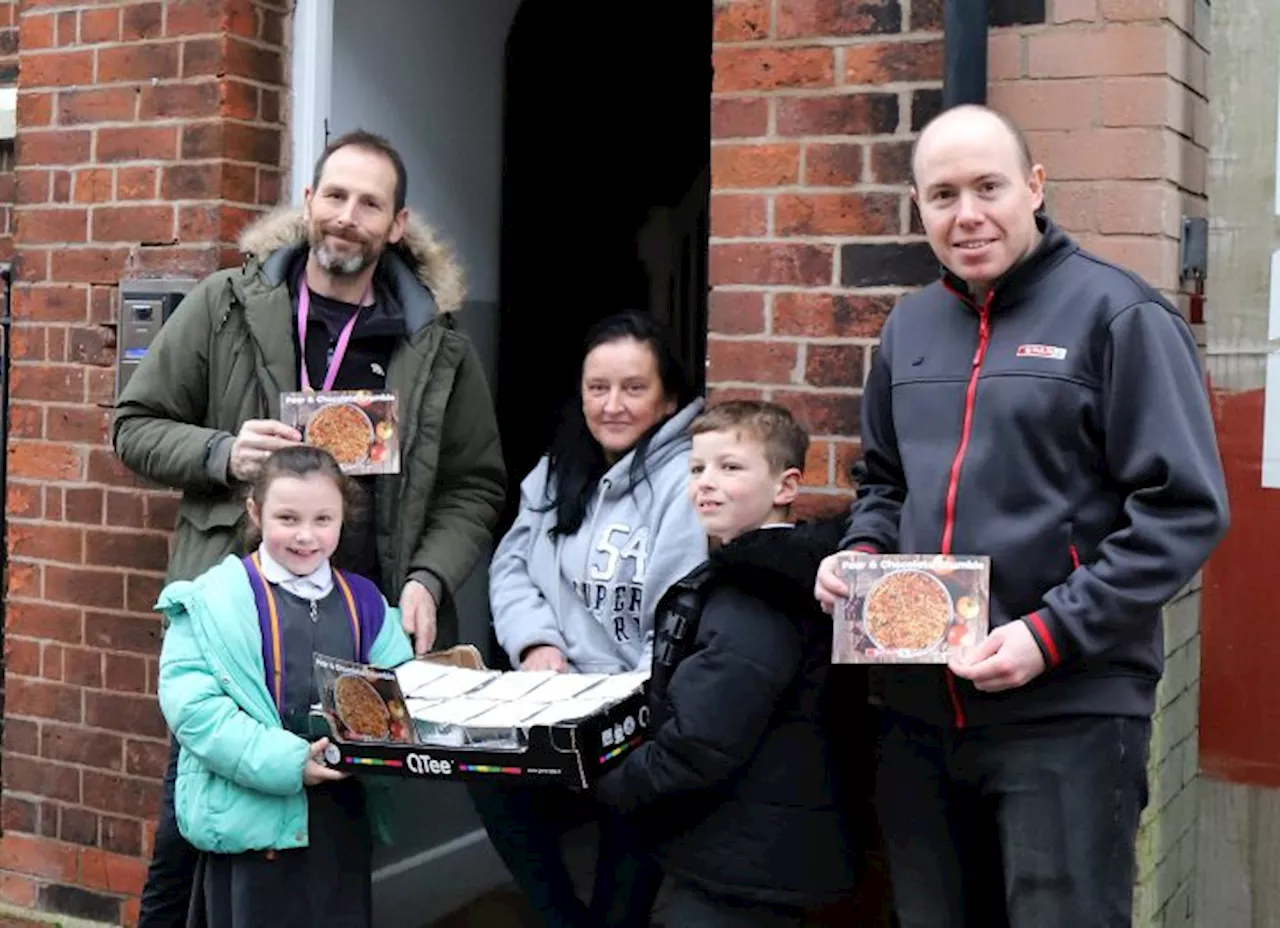 Preston School Students Bake Crumbles for Homeless Charity