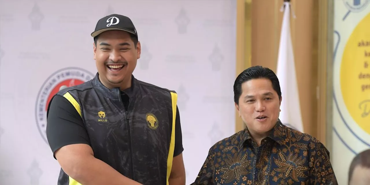 Menpora Dito dan Erick Thohir Bahas Kolaborasi dan Prestasi Timnas