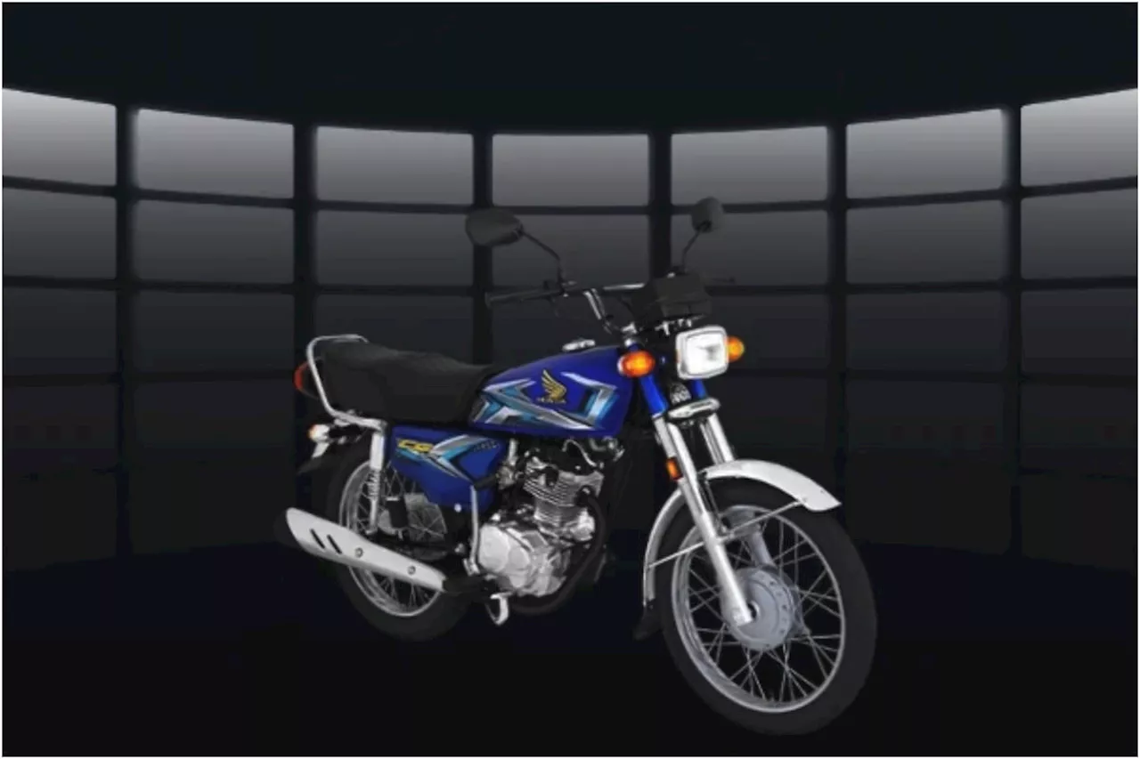 Atlas Honda Launches CG125 in New Striking Blue