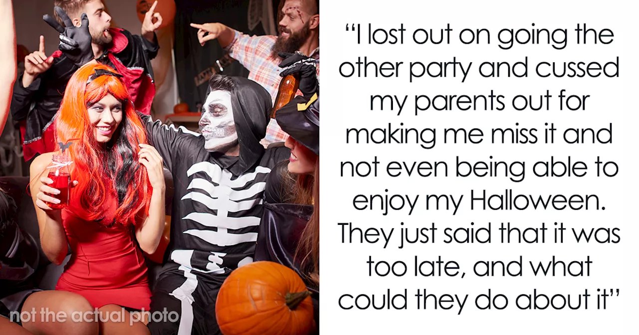 Family Obligations Spoil Halloween Night for Redditor