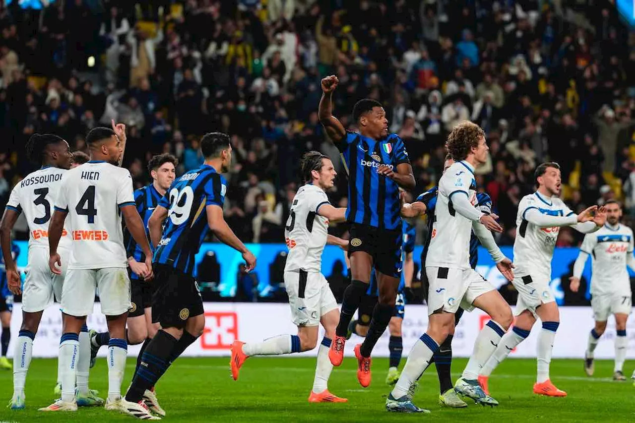 Inter-Atalanta: Polemiche e Doppietta di Dzeko, i Nerazzurri in Finale di Supercoppa