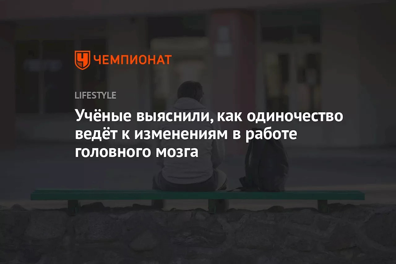 Учёные выяснили, как одиночество ведёт к изменениям в работе головного мозга