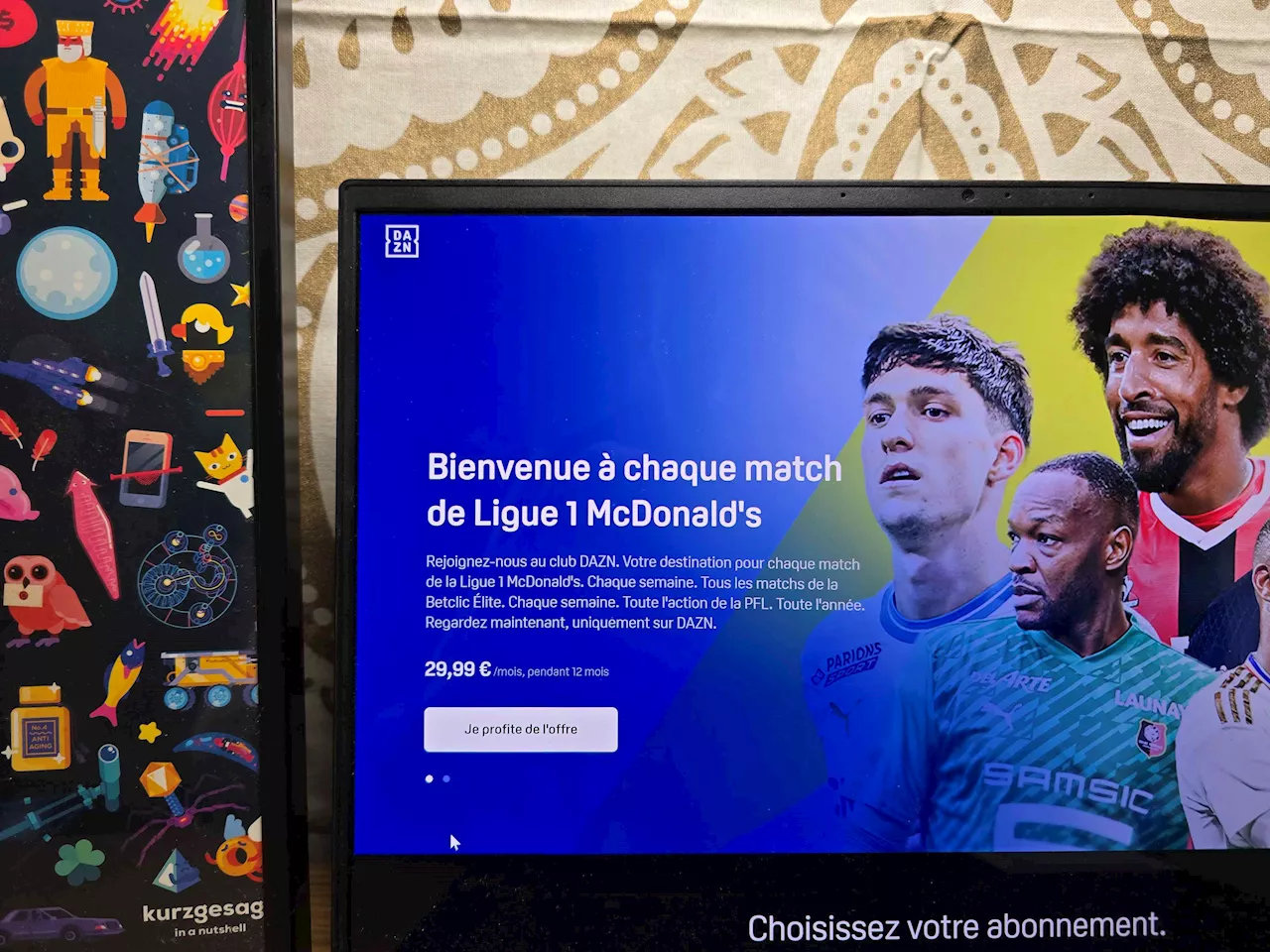 DAZN Baisse les Prix de la Ligue 1 à 9,85 €/mois