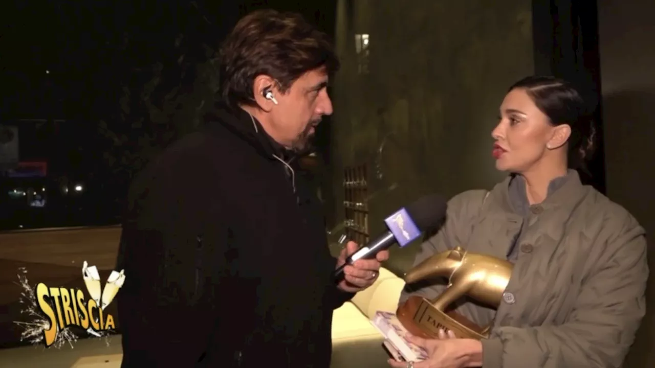 Belen Rodriguez riceve il 32° Tapiro d'Oro