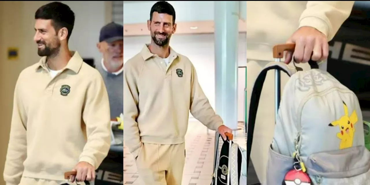 Djokovic e lo zaino Pikachu: un messaggio di sfida o solo un gesto d'affetto?