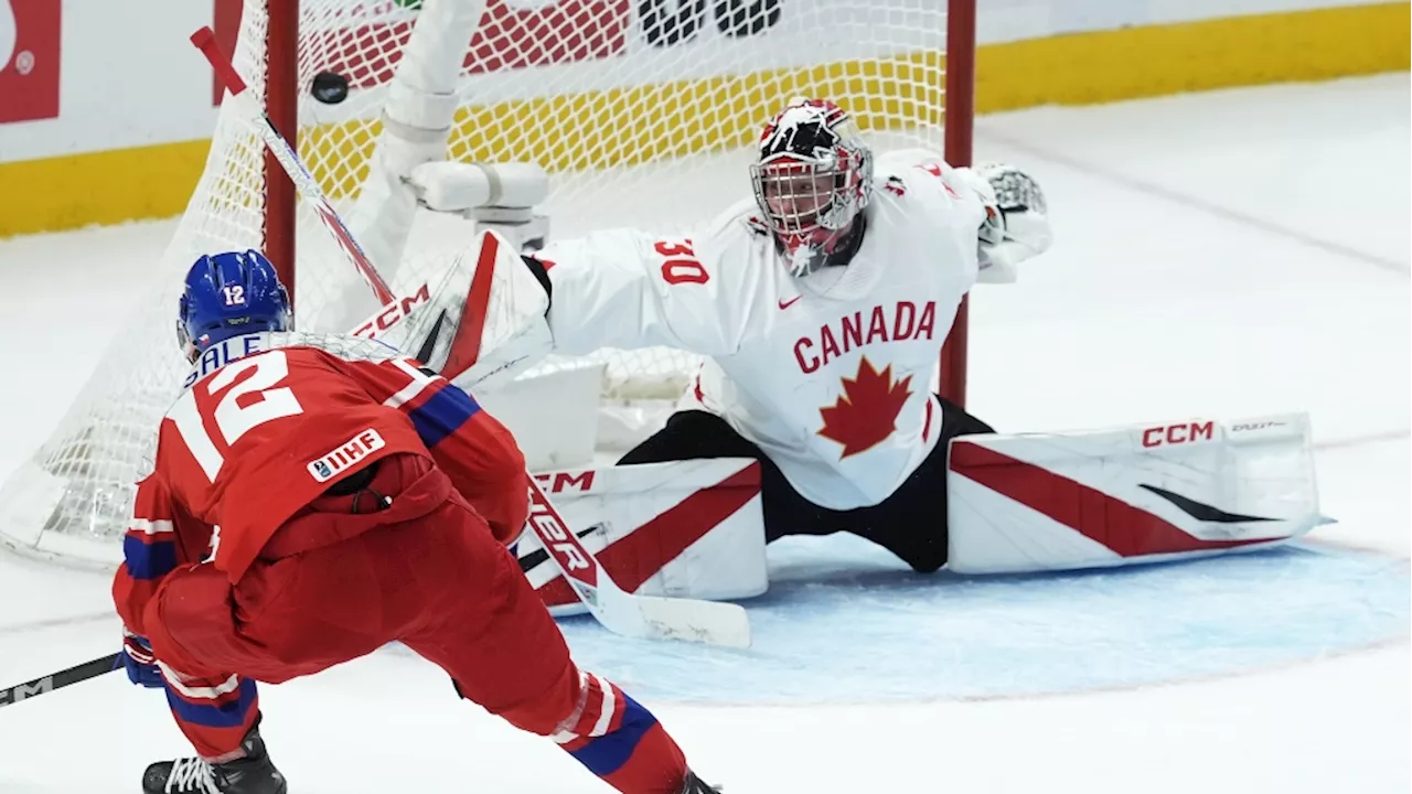 Czechia Upsets Canada in World Junior Hockey Quarterfinals