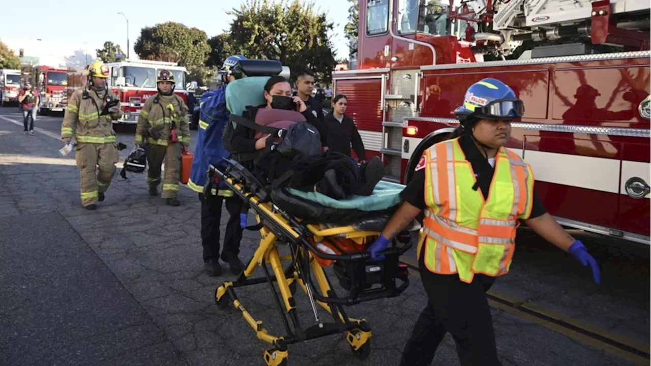 Plane Crash Kills Two, Injures 18 in Southern California Furniture Factory