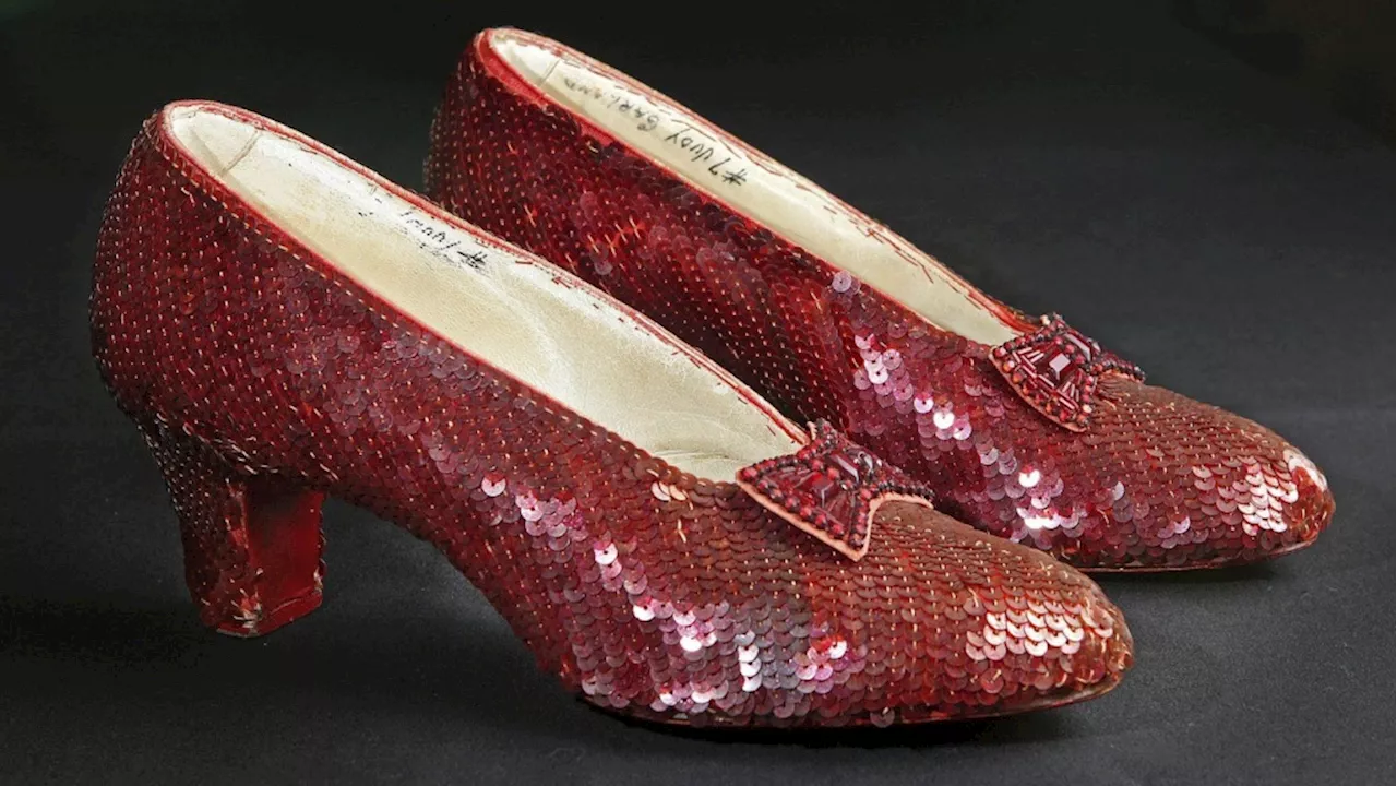 Man accused of hiding stolen 'Wizard of Oz' ruby slippers plans to plead guilty, attorney says