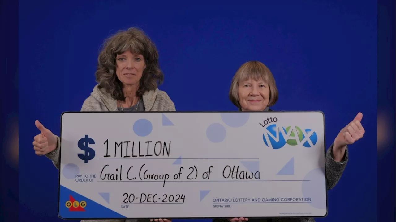 Ottawa Friends Win $1 Million Lottery Prize