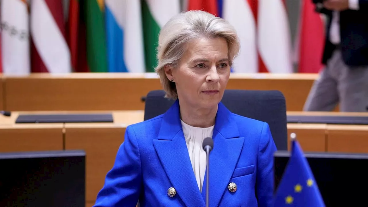 Ursula von der Leyen sjuk i lunginflammation