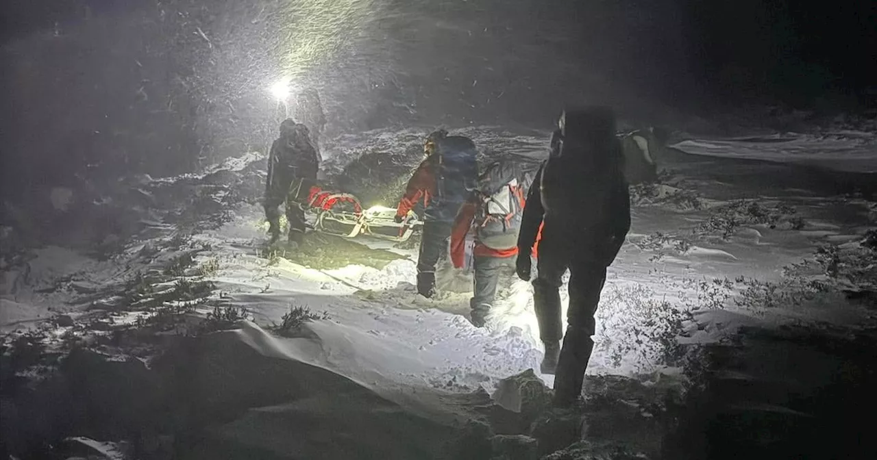 Mountain Rescue Saves Three Hikers from Cairngorms in Stormy Conditions