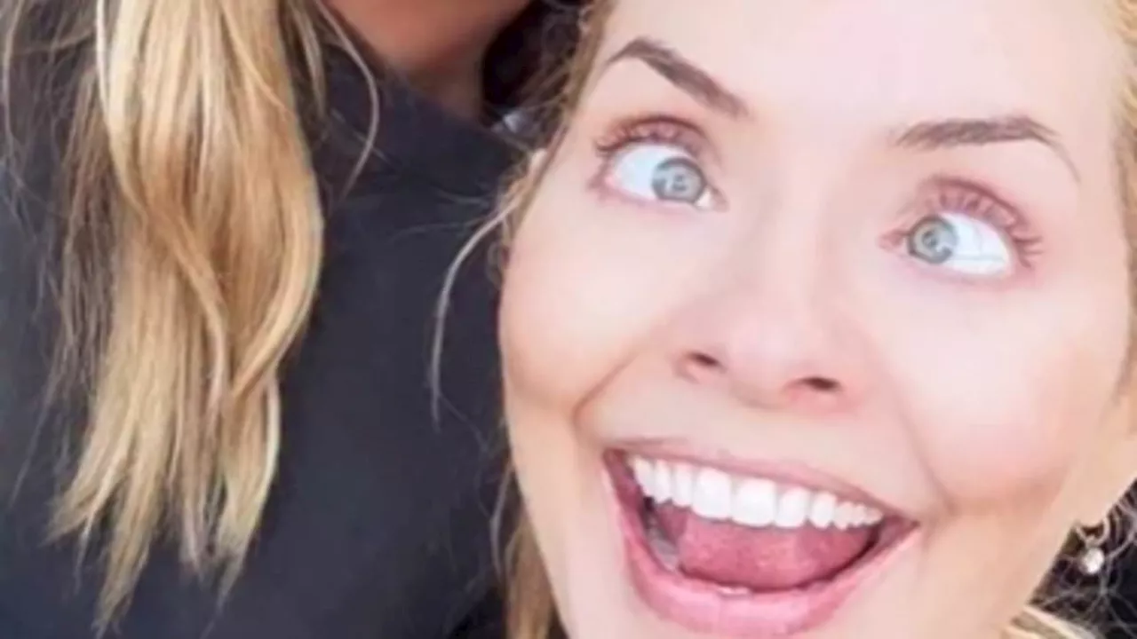 Holly Willoughby rings in the New Year with goofy selfie alongside Abbey Clancy