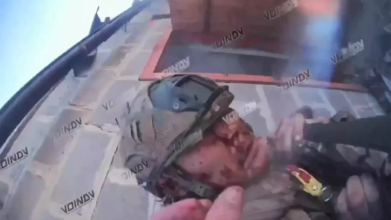 Wounded Ukrainian Soldier and Russian Foe Share Emotional Farewell in Knife Fight