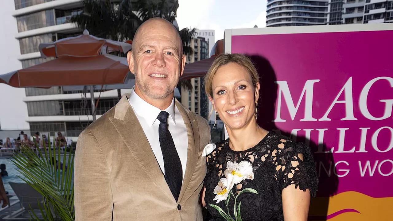 Zara and Mike Tindall attend Magic Millions event in Australia