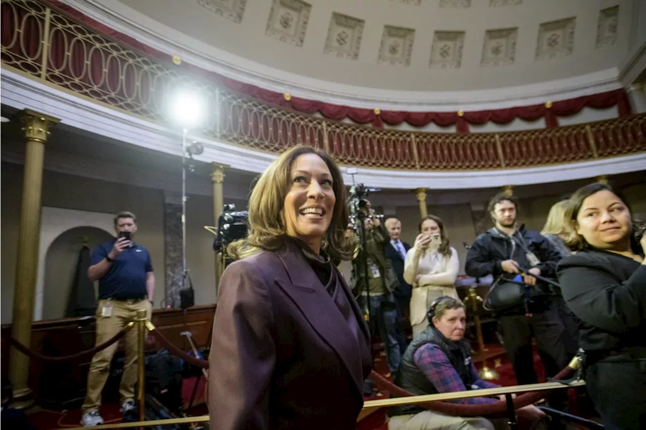 Harris swears in Republican Senate in final weeks of vice presidency