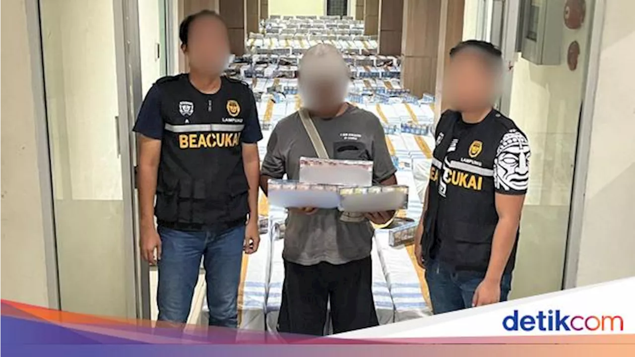 Bea Cukai Gagalkan Penyelundupan 3,2 Juta Batang Rokok Ilegal