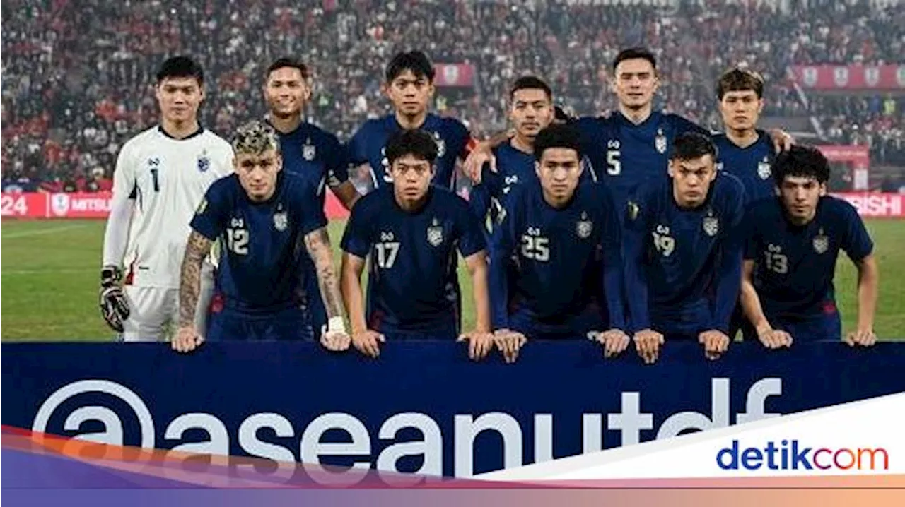 AFF 2024: Thailand Pede Juara meski Kalah di Leg Pertama