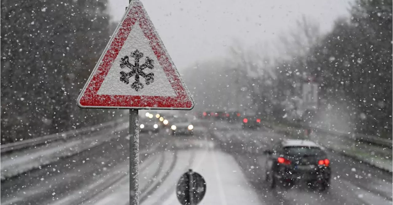 Vorsicht vor Blitzeis: Eisregen sorgt für Gefahr