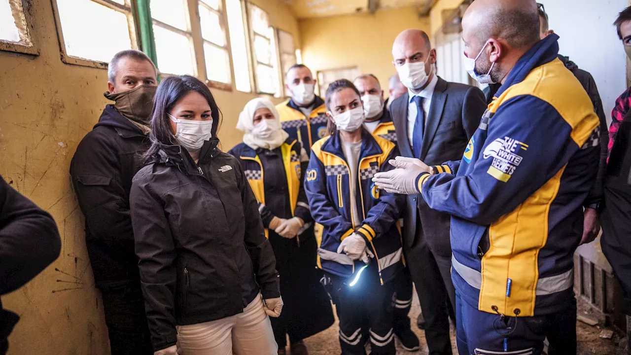 Baerbock besucht Saidnaya-Gefängnis in Syrien