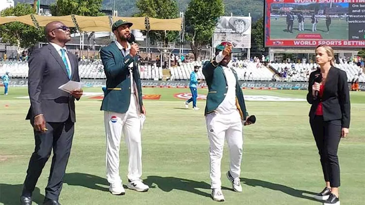 South Africa win toss and bat first in second Test v Pakistan