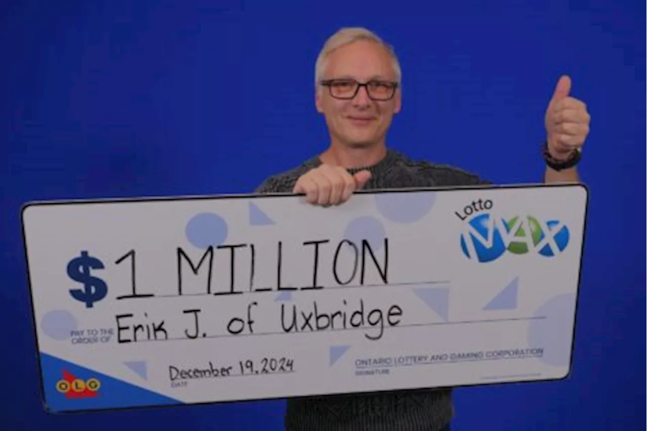 Man Wins $1 Million Lottery Playing Late Father's Numbers