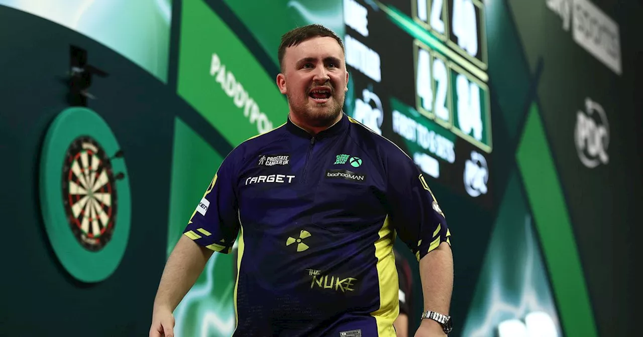 Luke Littler Makes Bold Michael van Gerwen Claim Ahead of PDC World Darts Championship Final