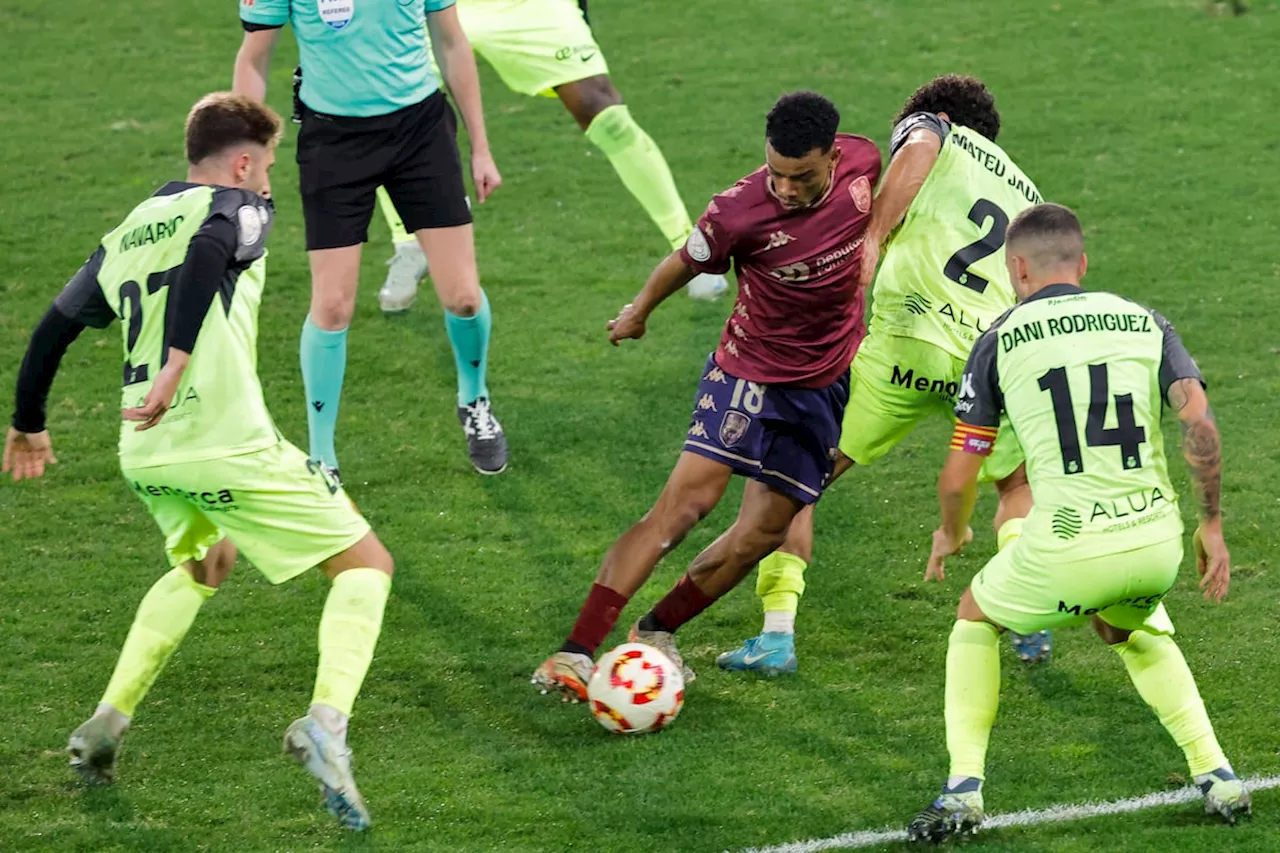 Pontevedra, un equipo de cuarta categoría, sorprende al Mallorca en la Copa del Rey