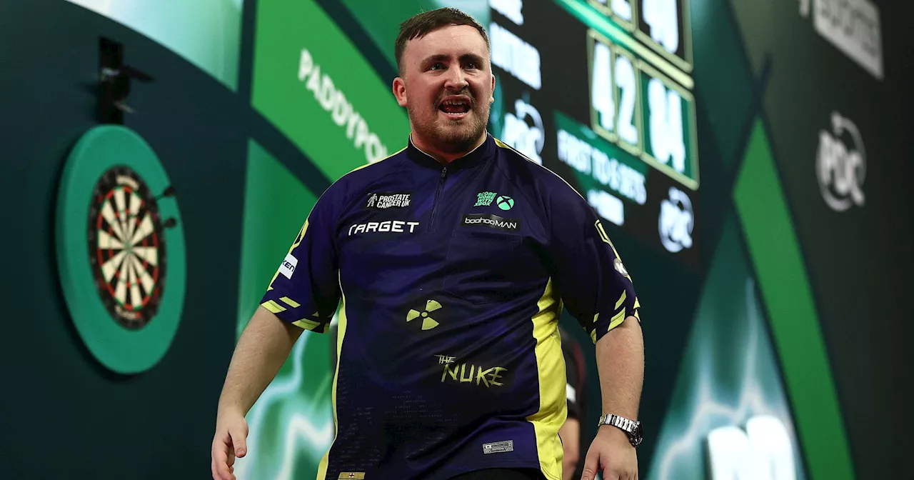 Luke Littler trifft im Darts-Finale auf Michael van Gerwen