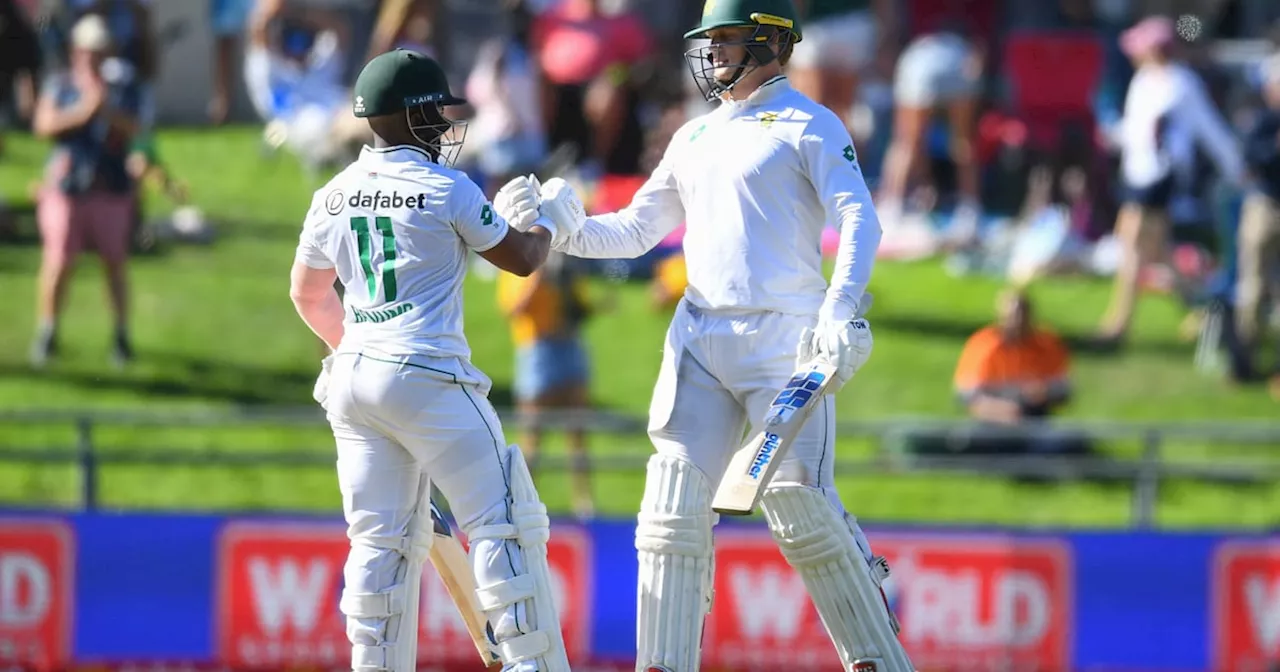 Rickelton and Bavuma Centuries Propel South Africa in Pakistan Test