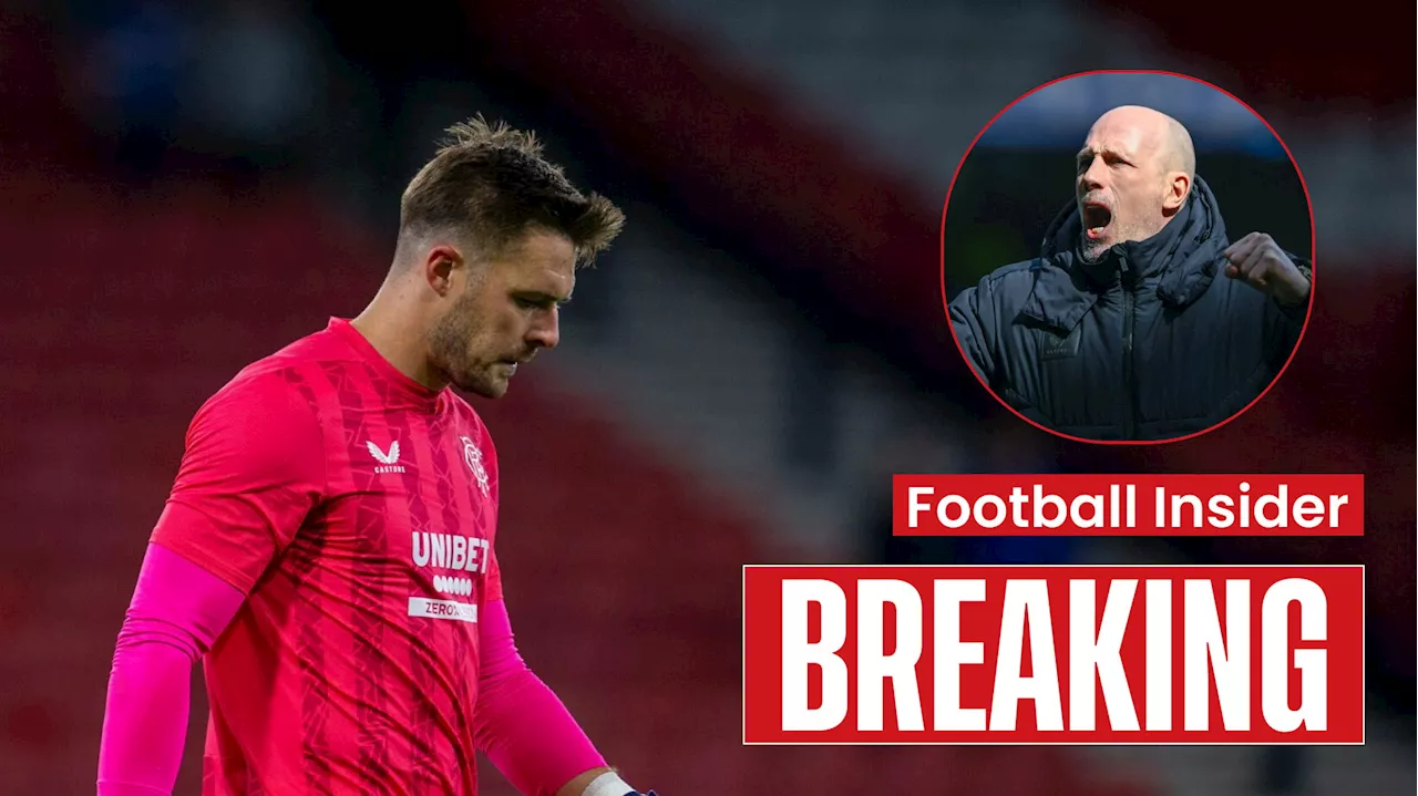 Jack Butland Ruled Out of Old Firm Derby with Internal Bleeding