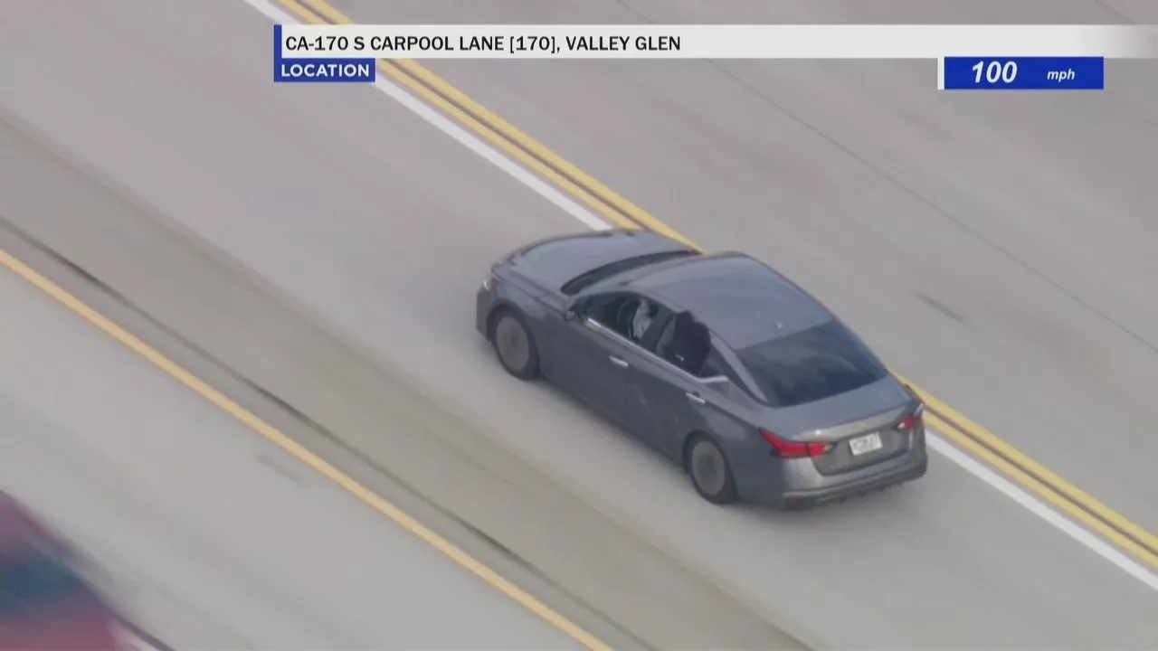 Carjacking Suspect Leads LAPD on High-Speed Chase