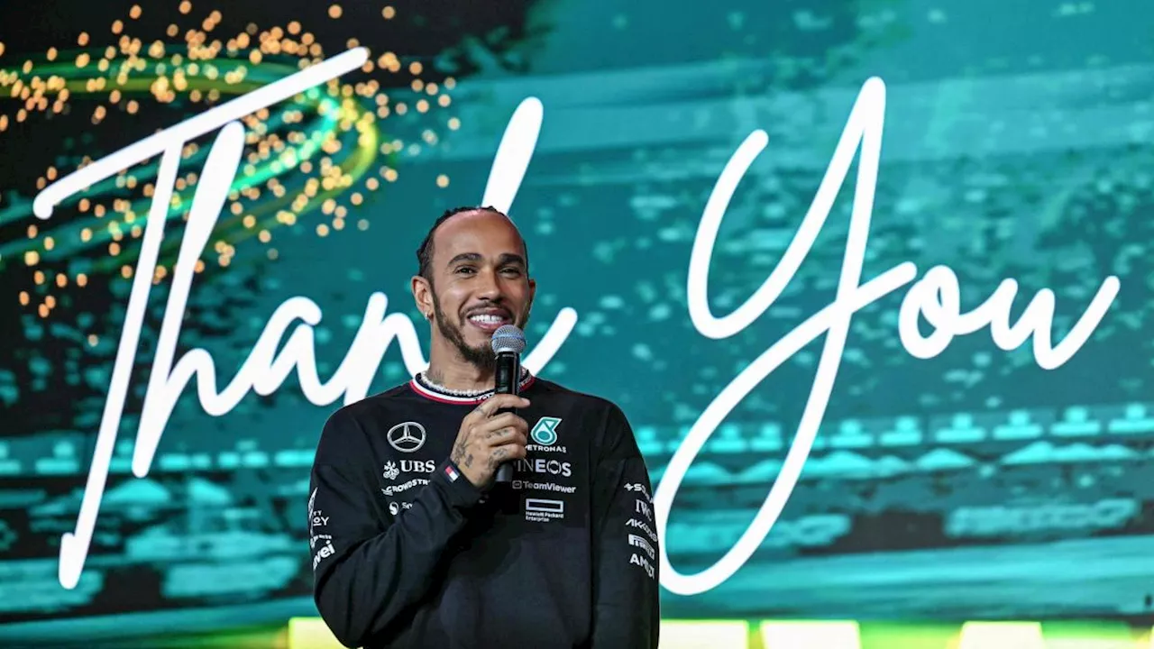 Lewis Hamilton, emozionato all'idea di correre con la Ferrari nel 2025