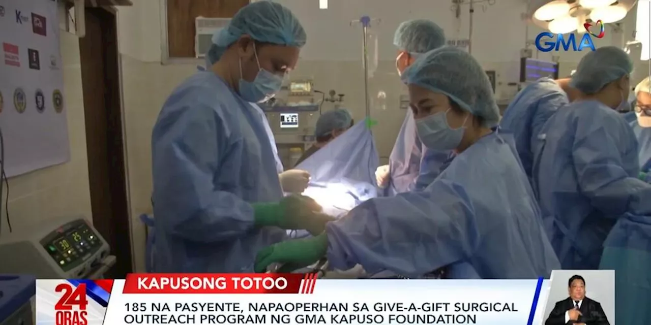 185 Patients Benefit from Free Surgery Program in the Philippines