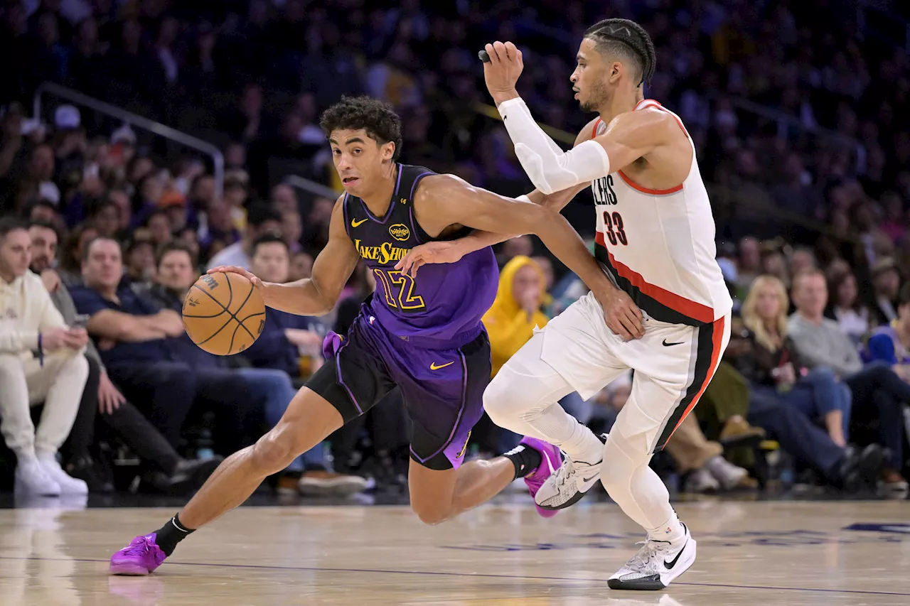 LeBron James, Max Christie Power Lakers Past Trail Blazers