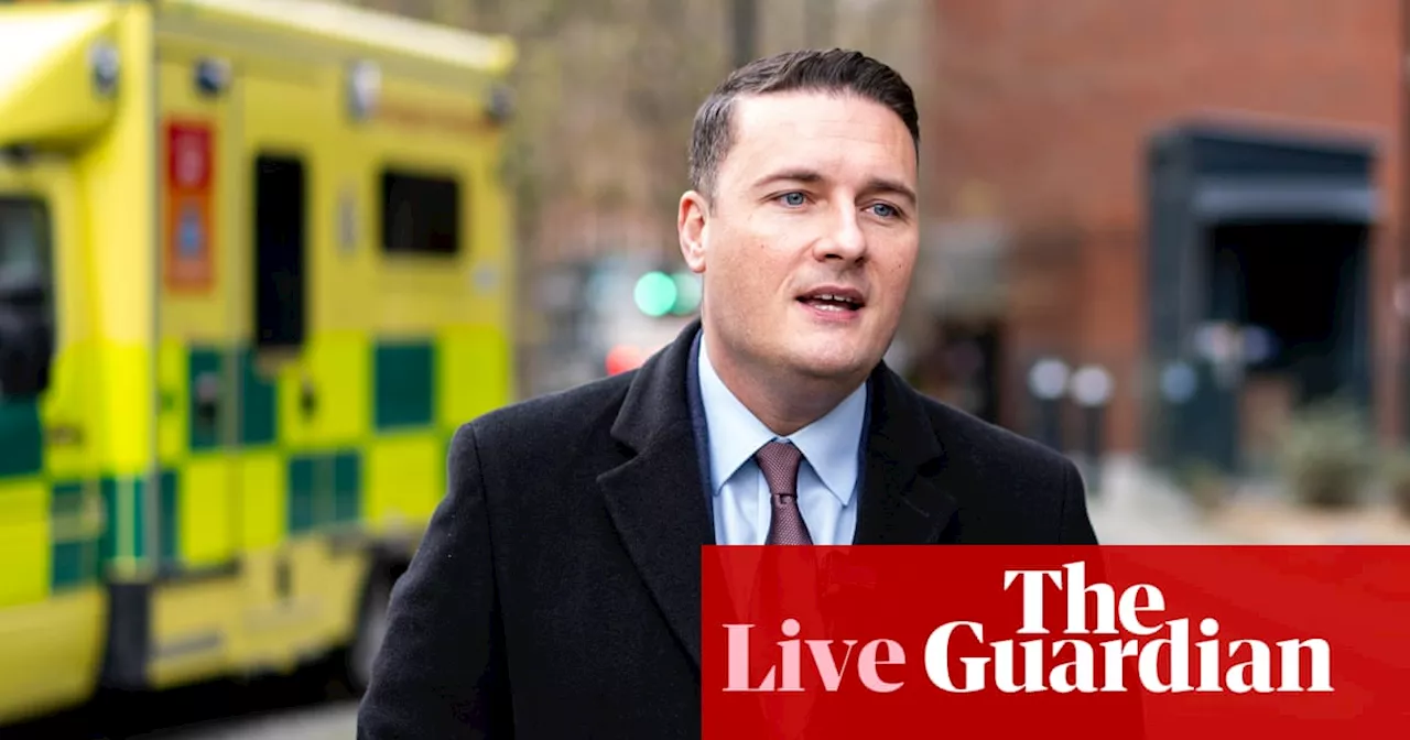 Wes Streeting defends pace of plans for adult social care reform