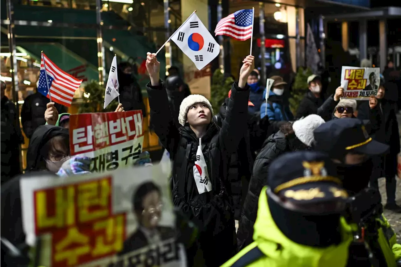 Presiden Korea Selatan Yoon Suk Yeol Gagal Ditangkap, Ribuan Pendukung Melawan Upaya Penangkapan