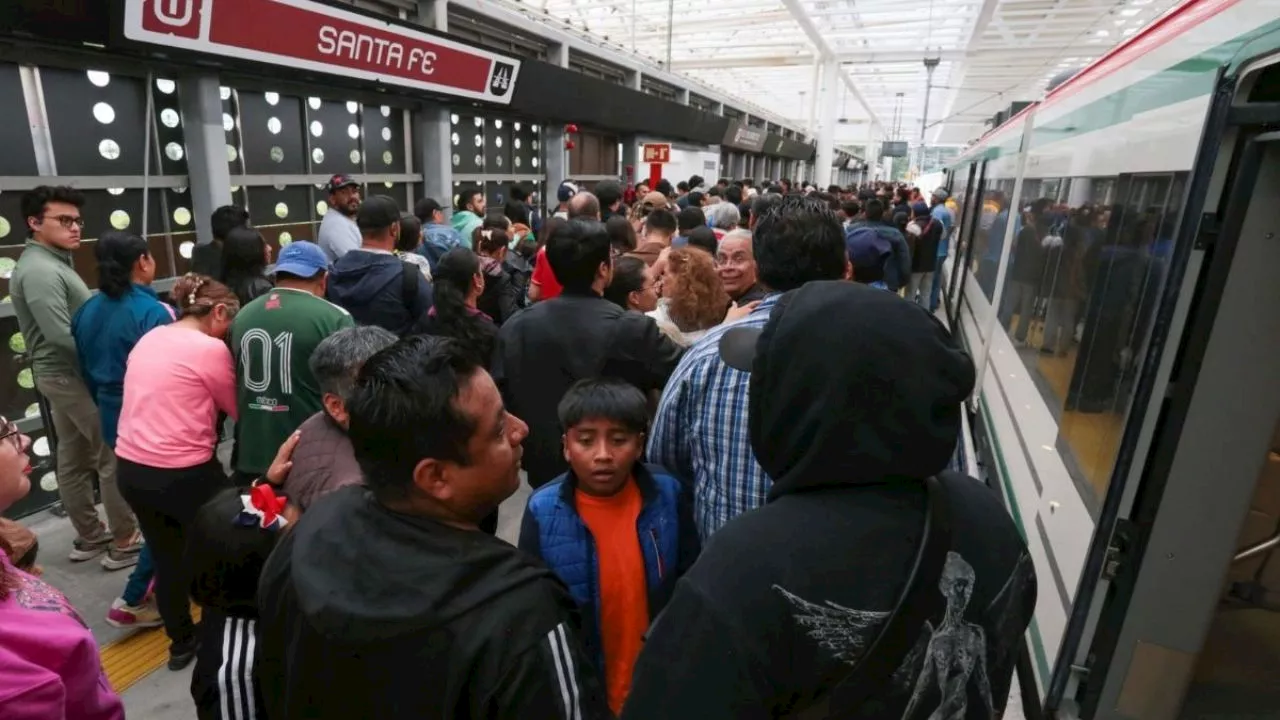 ¡Reportan fallas en el Tren Interurbano! Usuarios quedan varados por 30 minutos entre Zinacantepec y Santa Fe