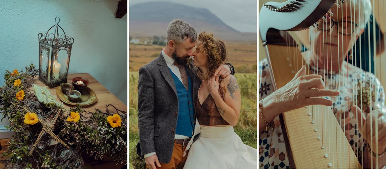 Couple Celebrates Love with Personal Ceremony Honoring Ritual and Nature