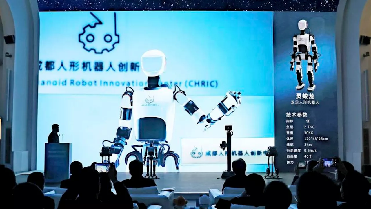 Chinese city unveils seven humanoid robots for 2025 World Games