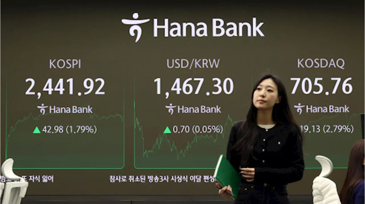 코스피·코스닥, 반도체·2차전지 주도로 2% 넘게 강세