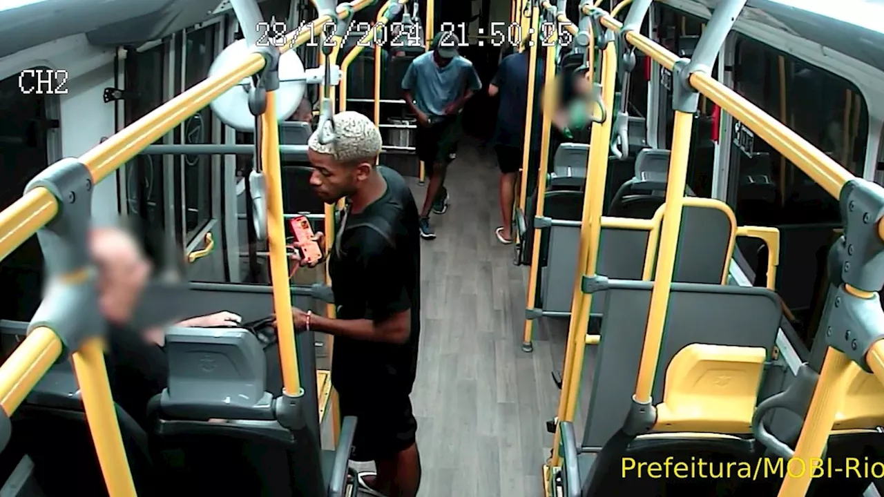 Sete Bandidos Cometem Arrastão em Ônibus do BRT na Barra da Tijuca