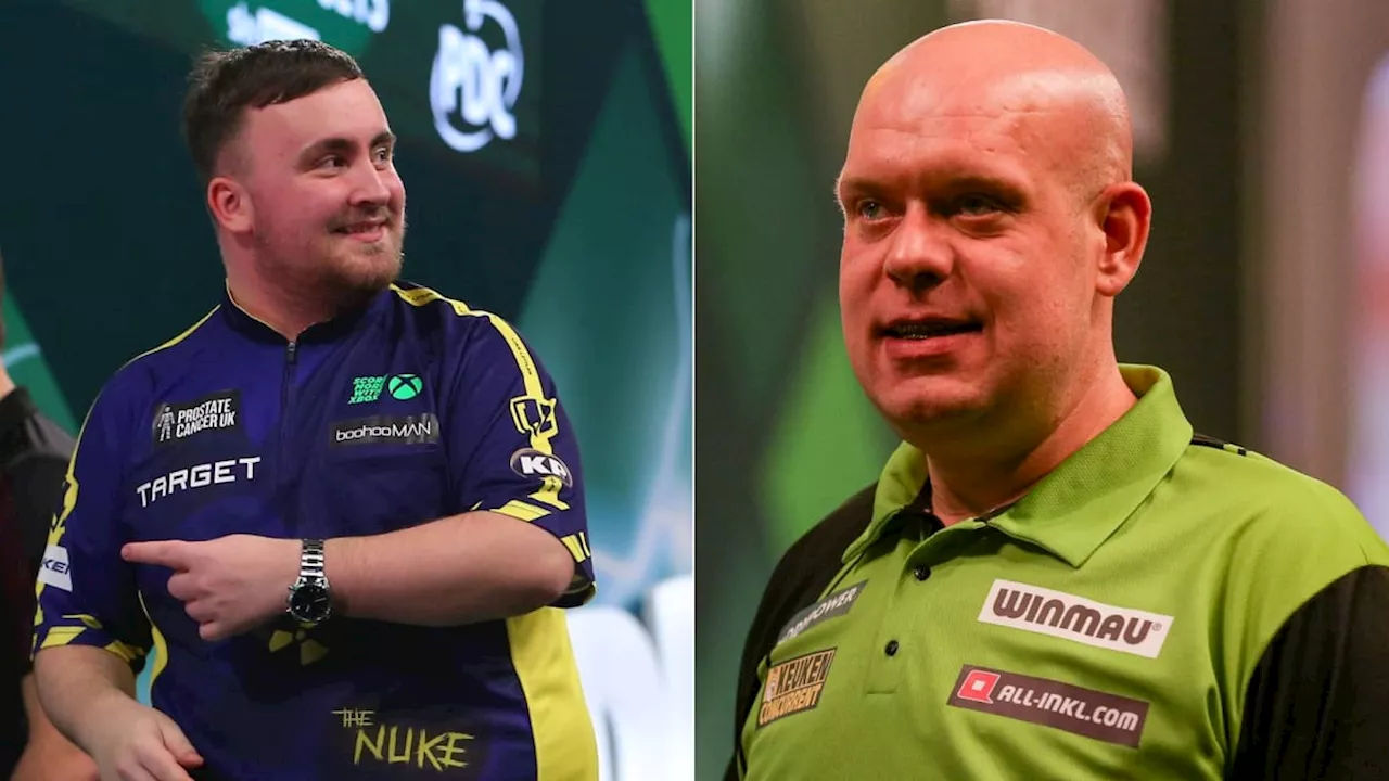 Traumfinale bei der Darts-WM 2025: Littler gegen van Gerwen