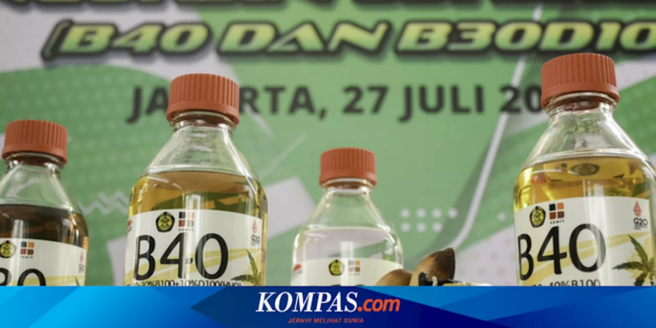 Indonesia Beralih ke Biodiesel B40 Mulai 2025