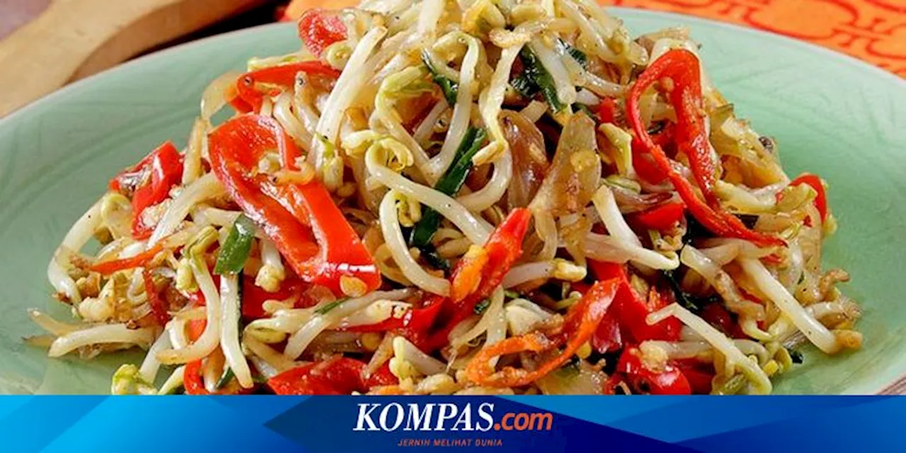 Resep Tumis Taoge Ikan Asin, Lauk Praktis Bekal ke Kantor