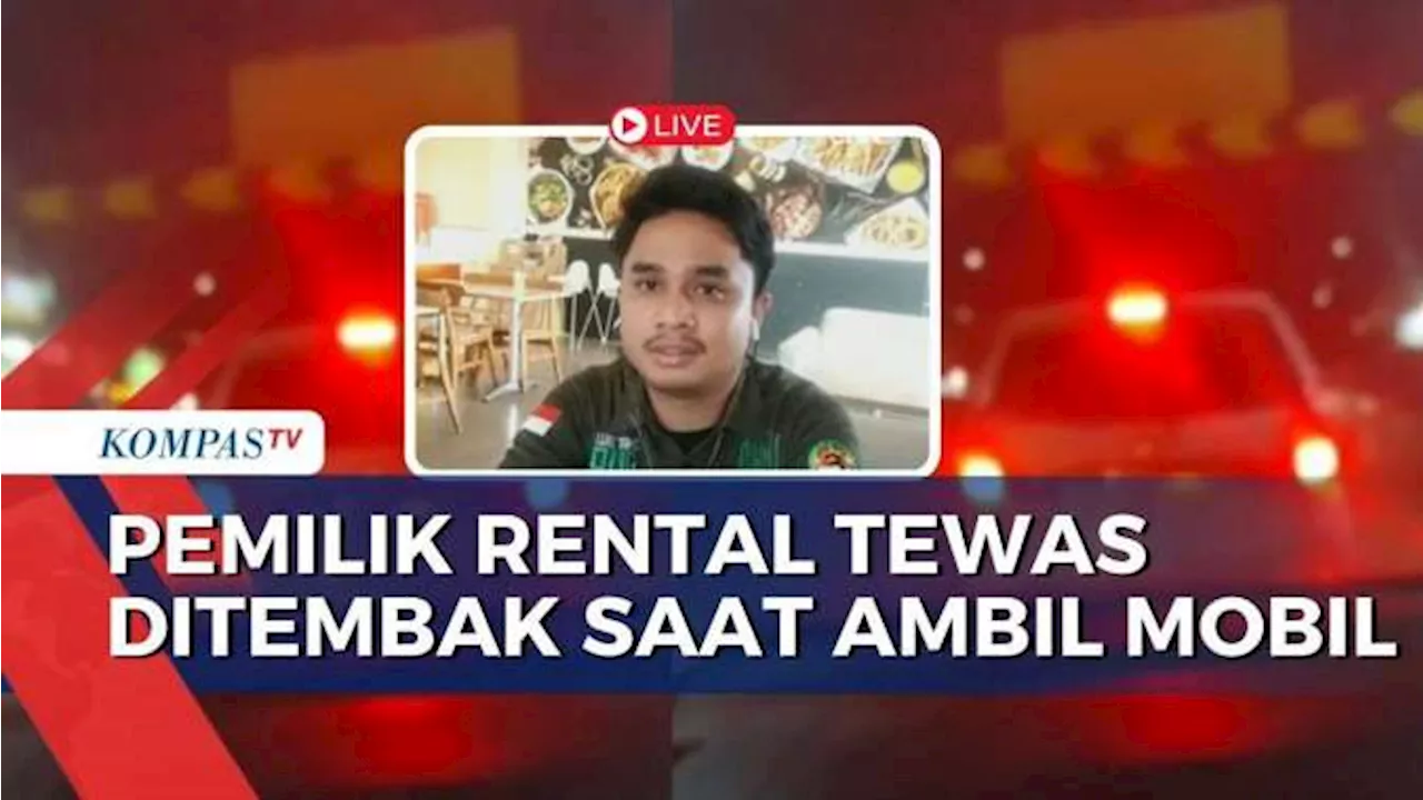 Bos Rental Mobil Tewas Ditembak di Rest Area Tol Jakarta-Merak