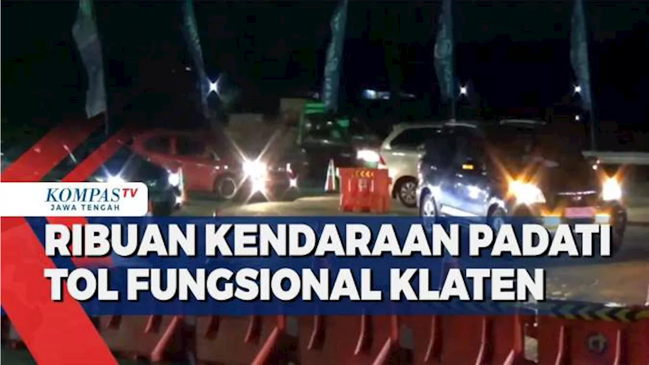 Tol Fungsional Klaten-Prambanan Diperpanjang Dua Jam Selama Arus Balik