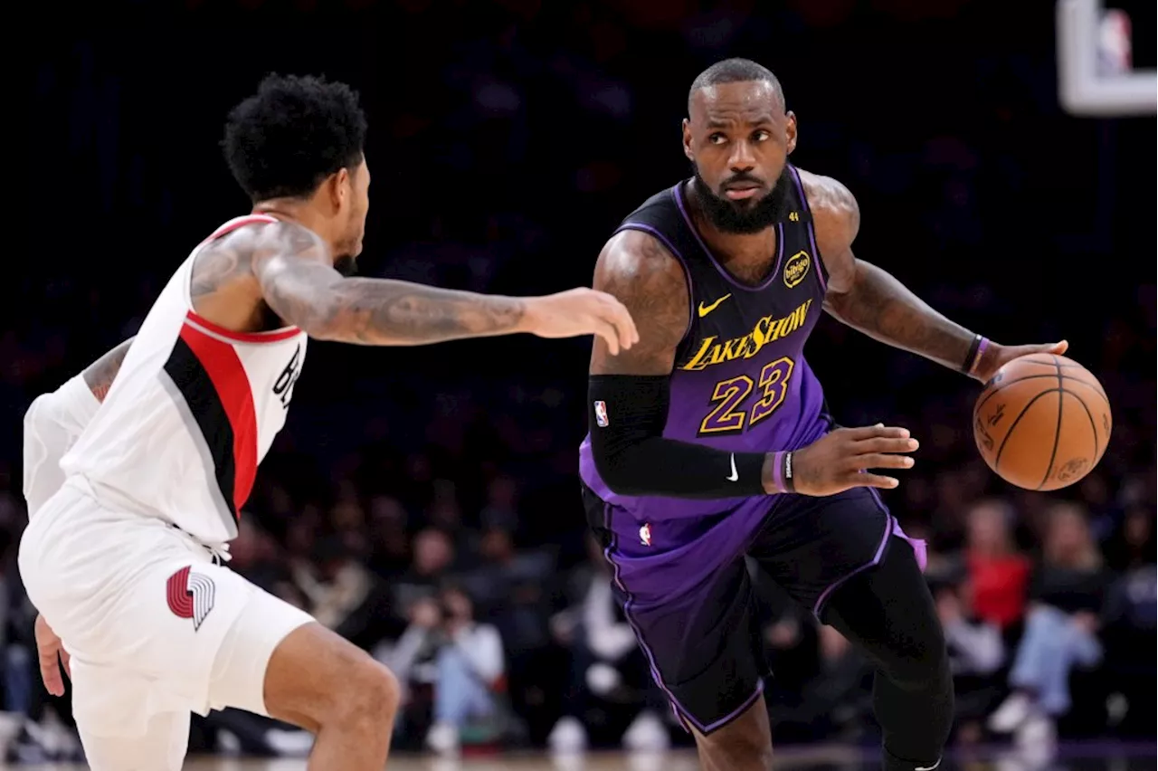 LeBron James, Max Christie Lead Lakers to Win Over Trail Blazers